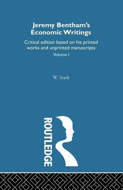 Produktbild: Jeremy Bentham's Economic Writings