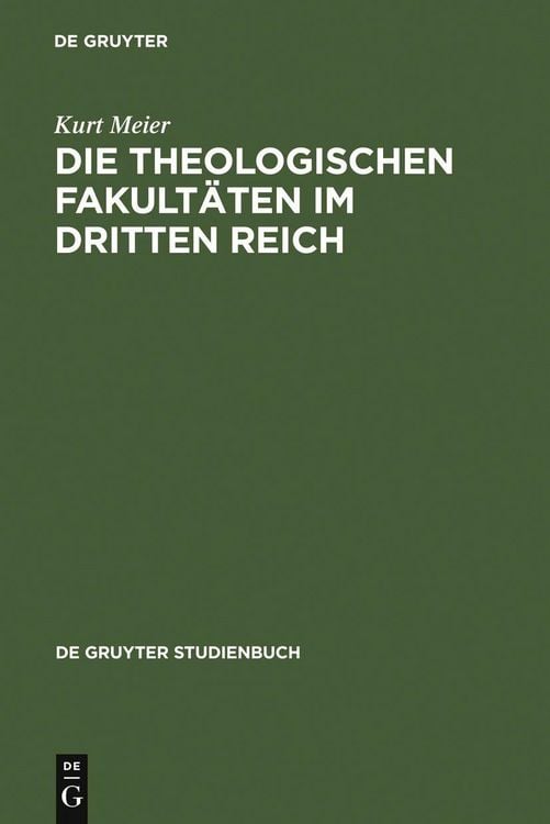 Produktbild: Die Theologischen Fakult&auml;ten im Dritten Reich