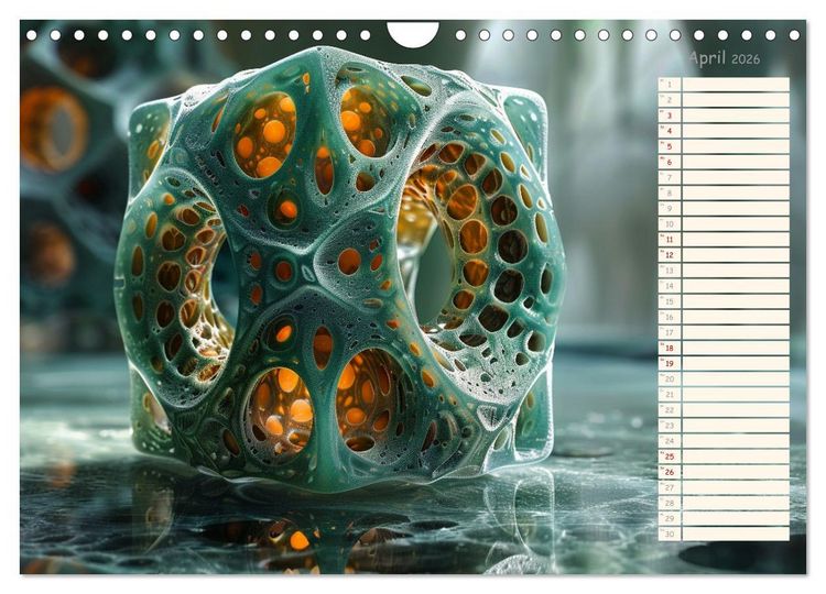 Produktbild: Elegante Wunderwelten (Wandkalender 2026 DIN A4 quer), CALVENDO Monatskalender