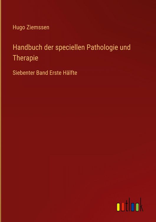 Produktbild: Handbuch der speciellen Pathologie und Therapie