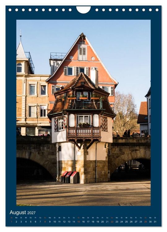 Produktbild: Esslingen am Neckar - Sehenswertes (Wandkalender 2027 DIN A4 hoch), CALVENDO Monatskalender