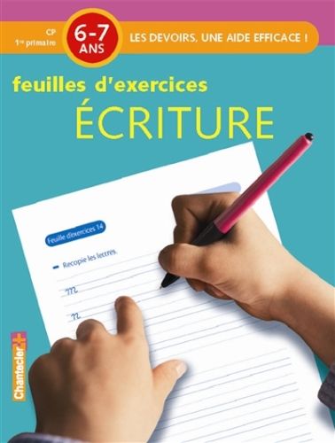 Produktbild: Ecriture, 6-7 ans, CP-1re primaire : feuilles d'exercices
