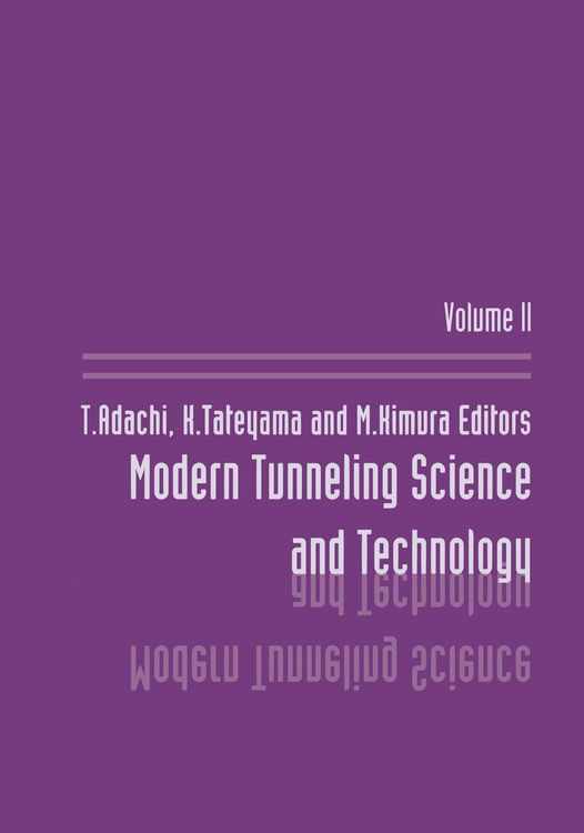 Produktbild: Modern Tunneling Science And T