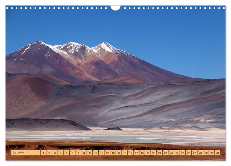 Produktbild: ATACAMA Wunder der Natur (Wandkalender 2026 DIN A3 quer), CALVENDO Monatskalender