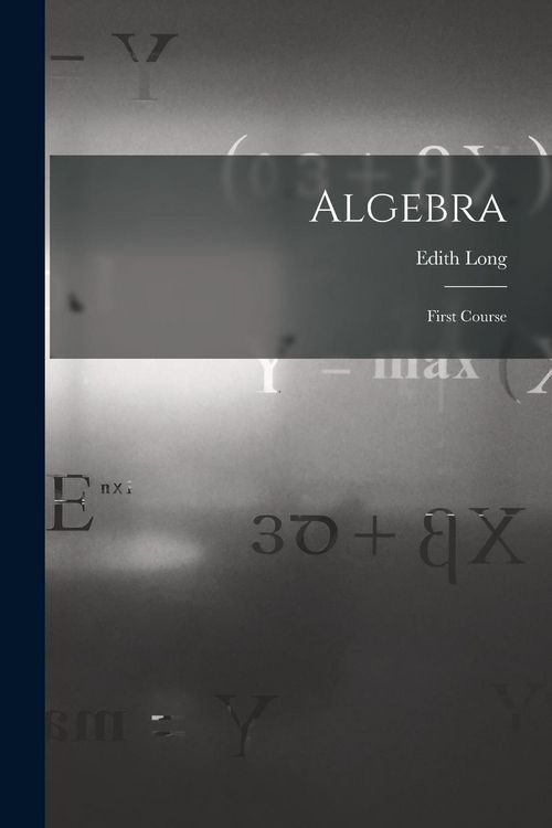 Produktbild: Algebra: First Course
