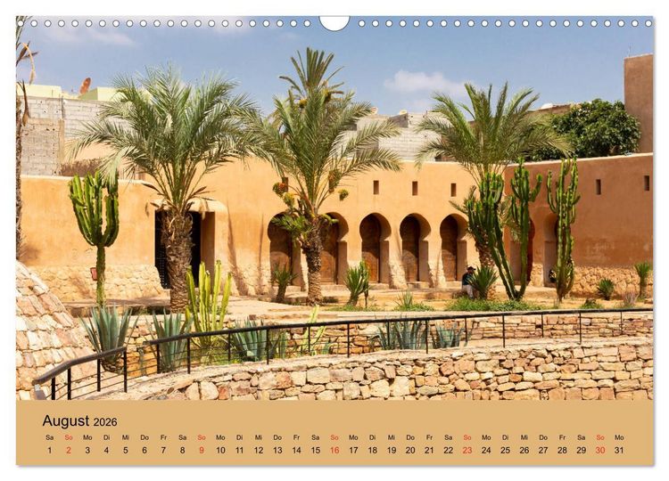 Produktbild: Abenteuer Marokko - eine Reise durch die Region Sous-Massa (Wandkalender 2026 DIN A3 quer), CALVENDO Monatskalender