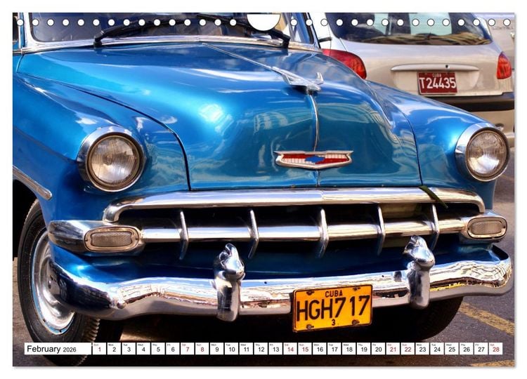Produktbild: Chevy '54 - The car with the 5-tooth grille (Wall Calendar 2026 DIN A4 landscape), CALVENDO 12 Month Wall Calendar