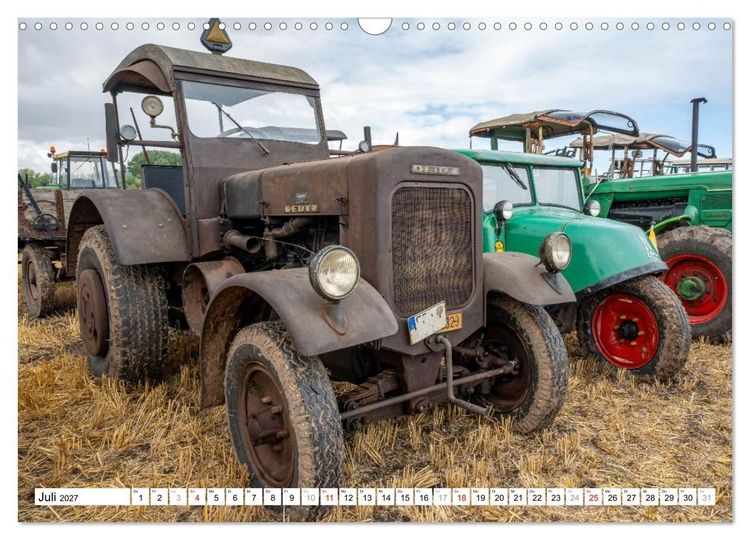 Produktbild: Alte Deutz Traktoren mit Charakter (Wandkalender 2027 DIN A3 quer), CALVENDO Monatskalender