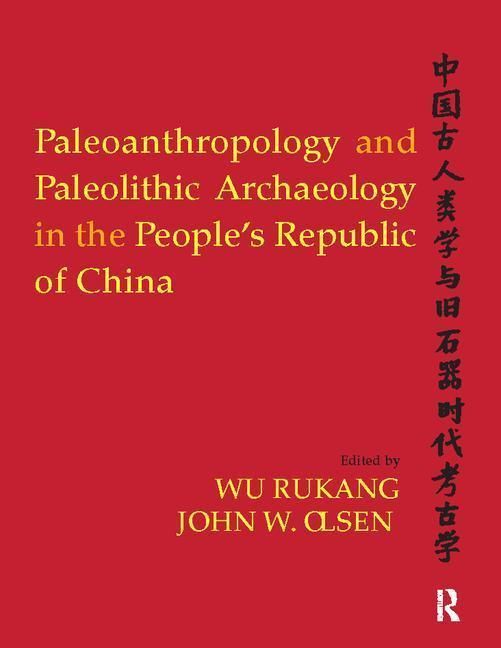 Produktbild: Paleoanthropology and Paleolithic Archaeology in the People'
