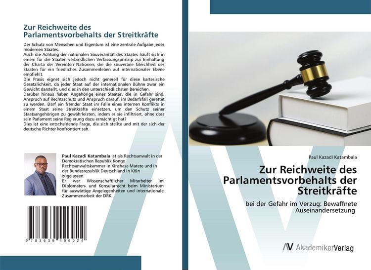 Produktbild: Zur Reichweite des Parlamentsvorbehalts der Streitkr&auml;fte