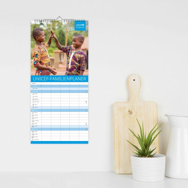 Produktbild: Unicef Familienplaner 2027