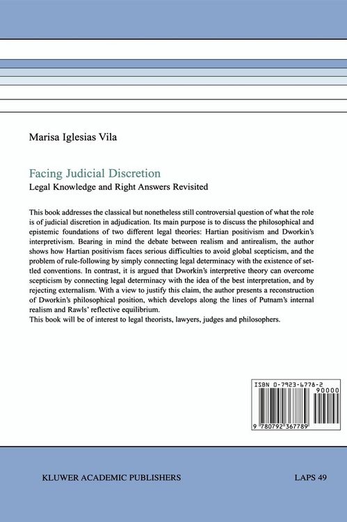 Produktbild: Facing Judicial Discretion