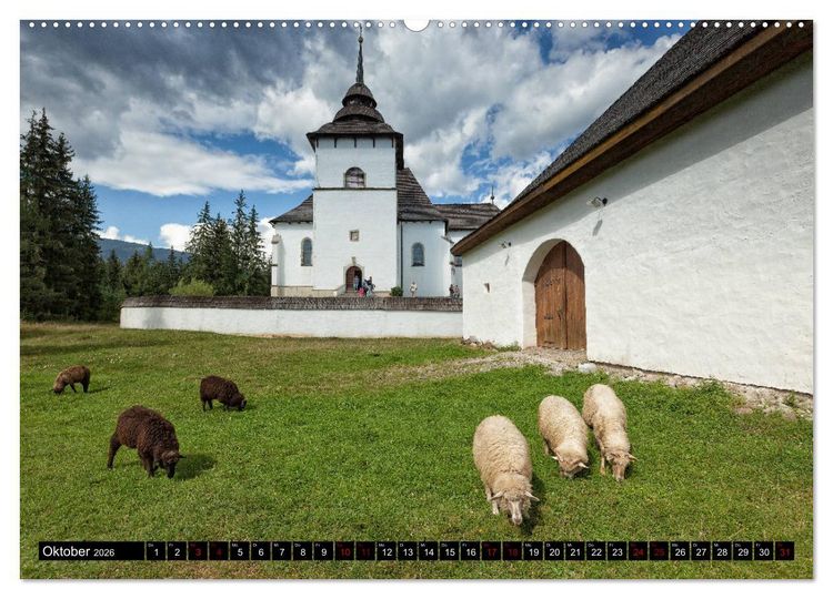 Produktbild: Slowakei - Reise durch das wilde Land (Wandkalender 2026 DIN A2 quer), CALVENDO Monatskalender
