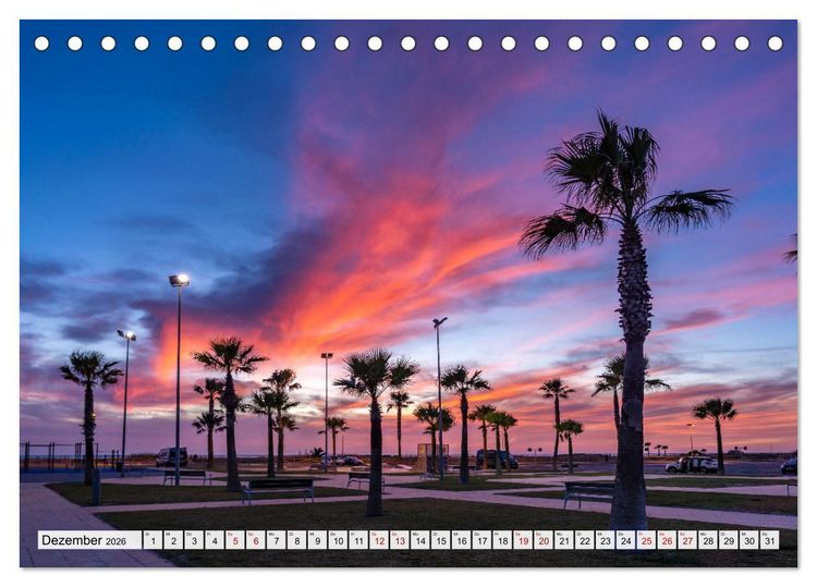 Produktbild: Spanien - Costa de la Luz (Tischkalender 2026 DIN A5 quer), CALVENDO Monatskalender