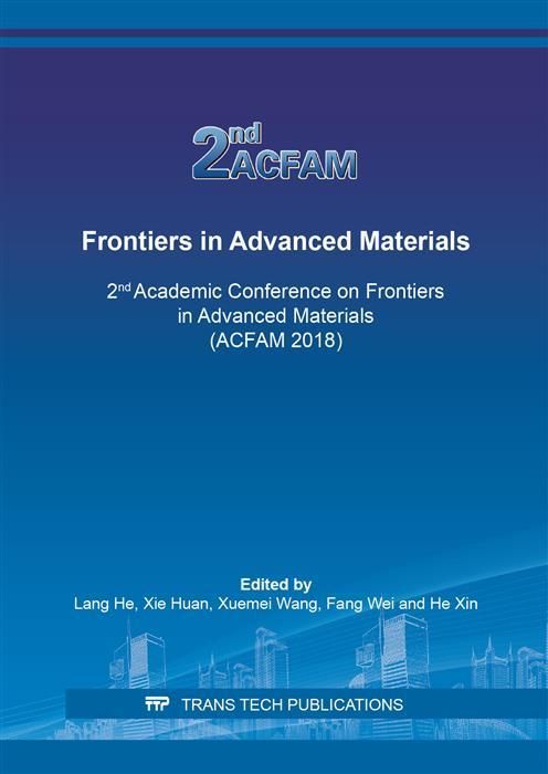 Produktbild: Frontiers in Advanced Materials