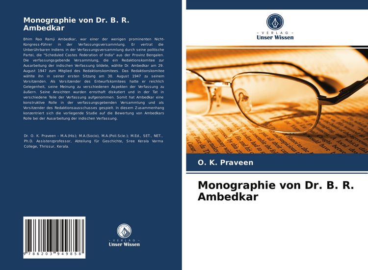 Produktbild: Monographie von Dr. B. R. Ambedkar
