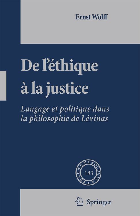 Produktbild: De L'&eacute;thique &agrave; la Justice