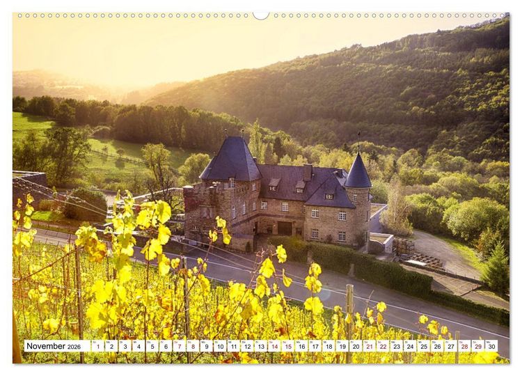 Produktbild: Romantisches Moselland (hochwertiger Premium Wandkalender 2026 DIN A2 quer), Kunstdruck in Hochglanz