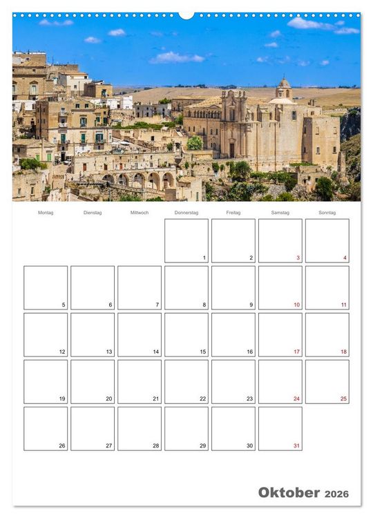 Produktbild: Italiens Sch&ouml;nheit - Terminplaner (hochwertiger Premium Wandkalender 2026 DIN A2 hoch), Kunstdruck in Hochglanz