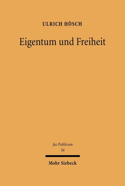 Produktbild: Eigentum und Freiheit