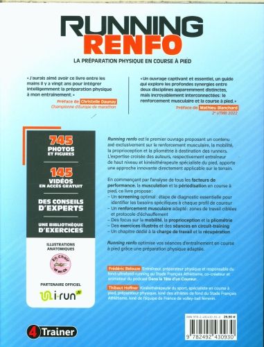 Produktbild: Running renfo : la pr&eacute;paration physique en course &agrave; pied