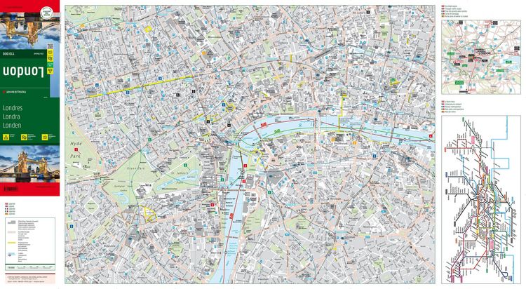 Produktbild: Freytag & berndt Innenstadtplan London 1:10.000