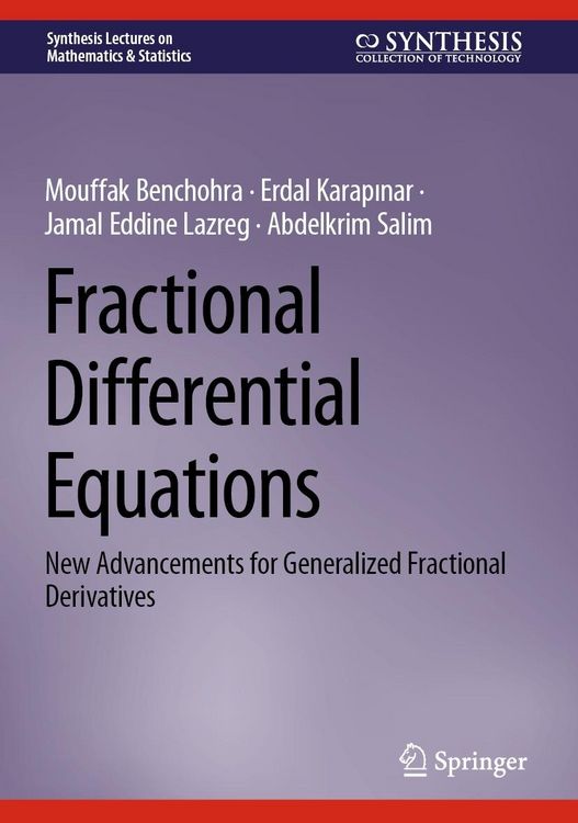 Produktbild: Fractional Differential Equations