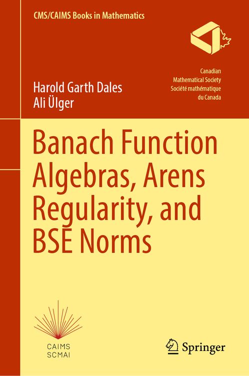 Produktbild: Banach Function Algebras, Arens Regularity, and BSE Norms