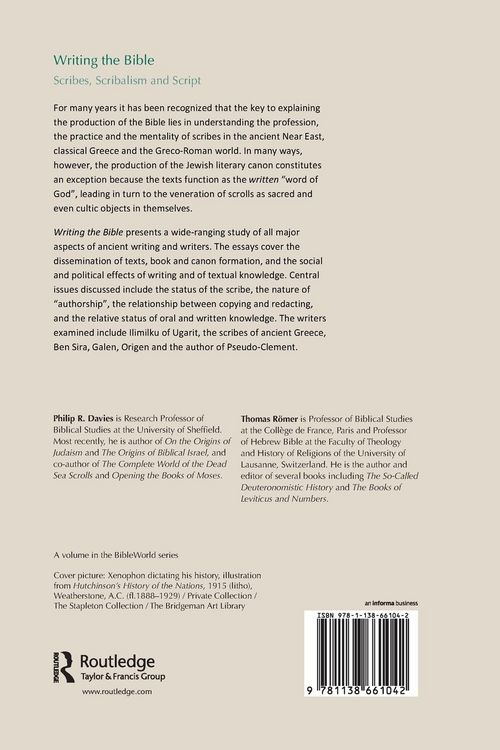 Produktbild: Writing the Bible