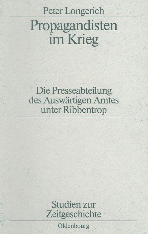Produktbild: Propagandisten im Krieg
