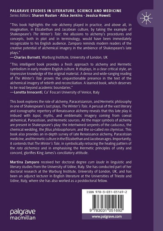 Produktbild: Alchemy, Paracelsianism, and Shakespeare&rsquo;s The Winter&rsquo;s Tale