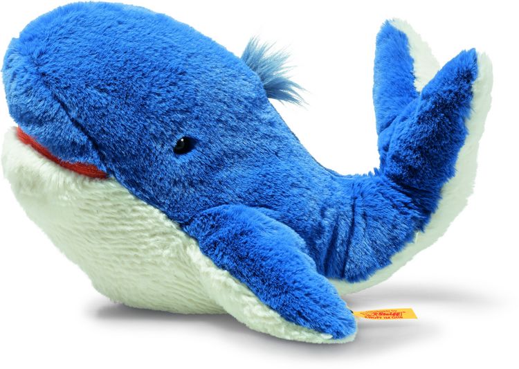 Produktbild: Steiff 063831 - Tory Blauwal, blau/wei&szlig;, Pl&uuml;sch, 28 cm