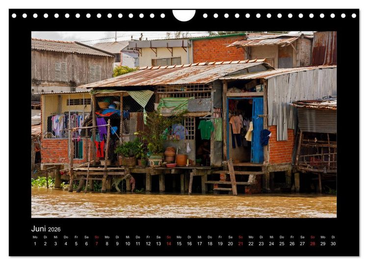 Produktbild: Unterwegs in Vietnam (Wandkalender 2026 DIN A4 quer), CALVENDO Monatskalender