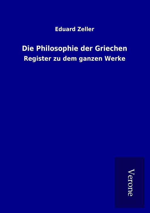 Produktbild: Die Philosophie der Griechen