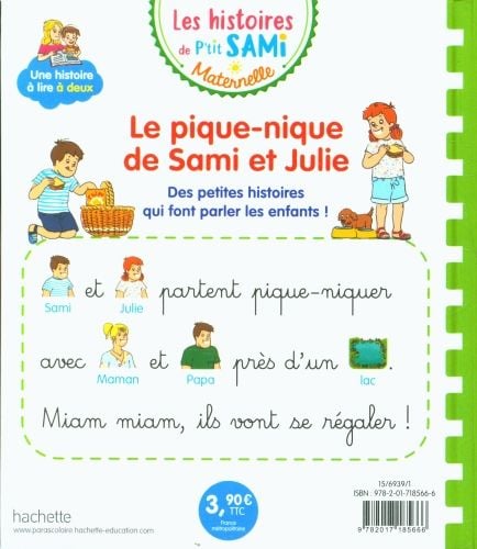Produktbild: Le pique-nique de Sami et Julie : 3-5 ans
