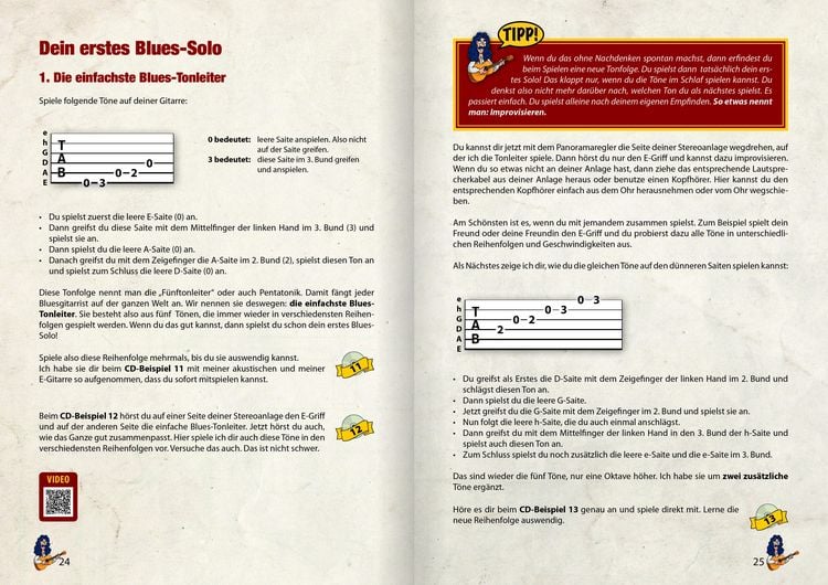 Produktbild: Peter Bursch's Blues-Gitarrenbuch
