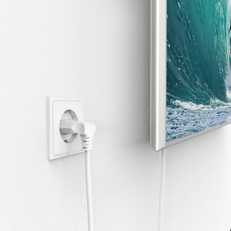 Produktbild: Hama 00221102 Strom Netzkabel Wei&szlig; 5m