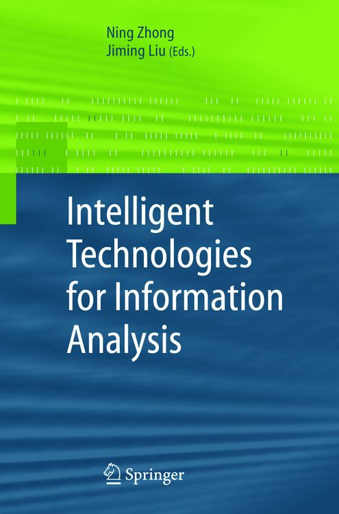 Produktbild: Intelligent Technologies for Information Analysis