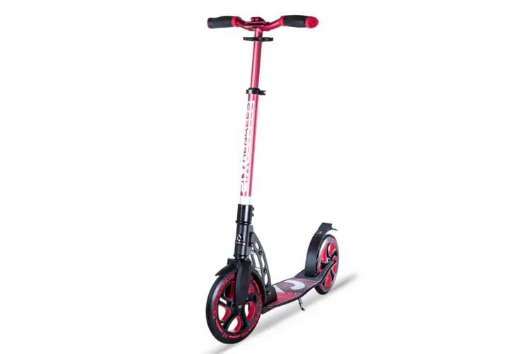 Produktbild: SIX DEGREES Alu Scooter 230/215 mm rot