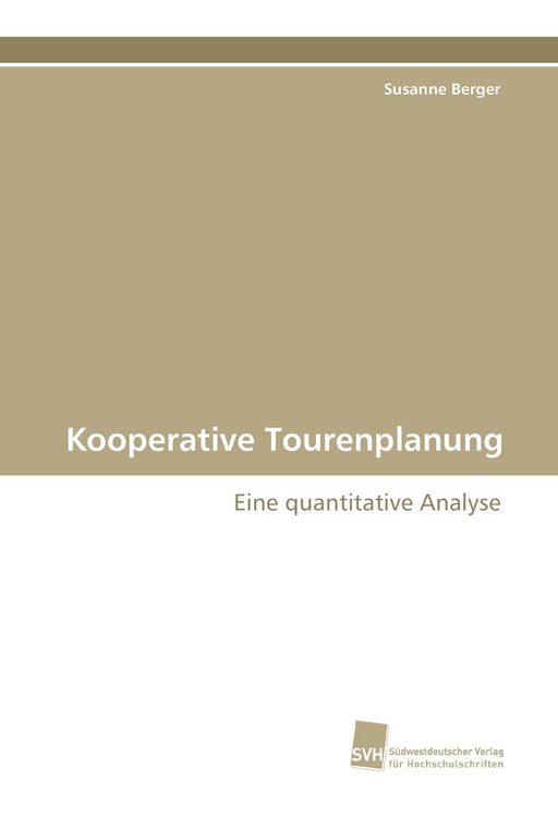 Produktbild: Kooperative Tourenplanung