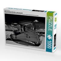 Produktbild: CALVENDO Puzzle Messerschmitt KR 200 in schwarzwei&szlig; 1000 Teile Lege-Gr&ouml;&szlig;e 64 x 48 cm Foto-Puzzle Bild von Ingo Laue