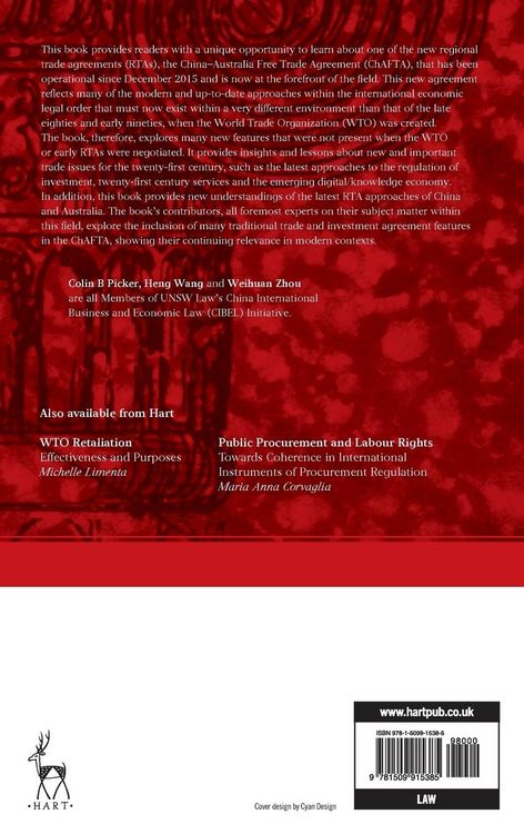Produktbild: The China-Australia Free Trade Agreement