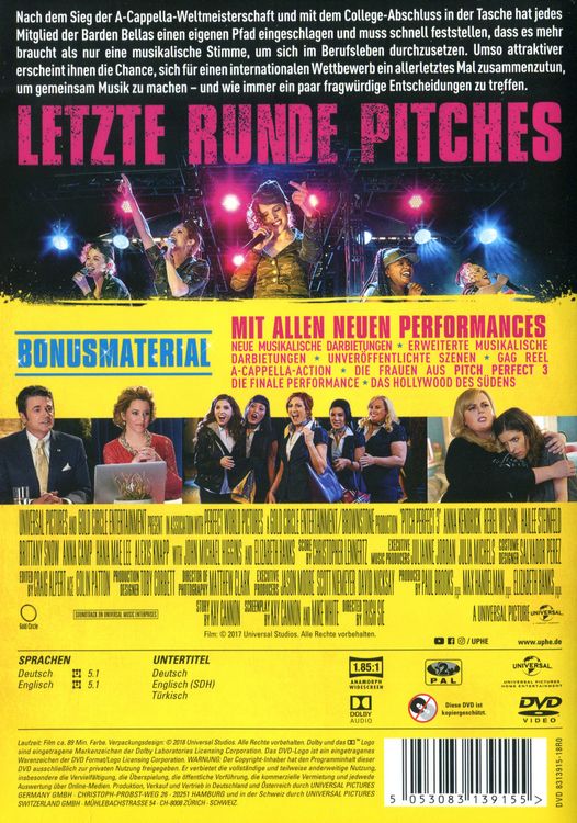 Produktbild: Pitch Perfect 3