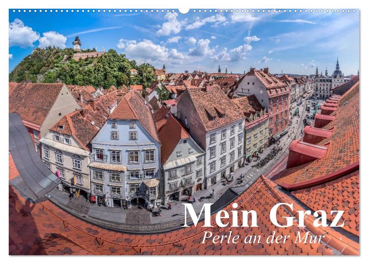 Produktbild: Mein Graz. Perle an der Mur (Wandkalender 2026 DIN A2 quer), CALVENDO Monatskalender