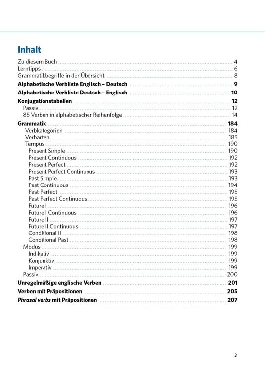 Produktbild: PONS Verbtabellen Plus Englisch