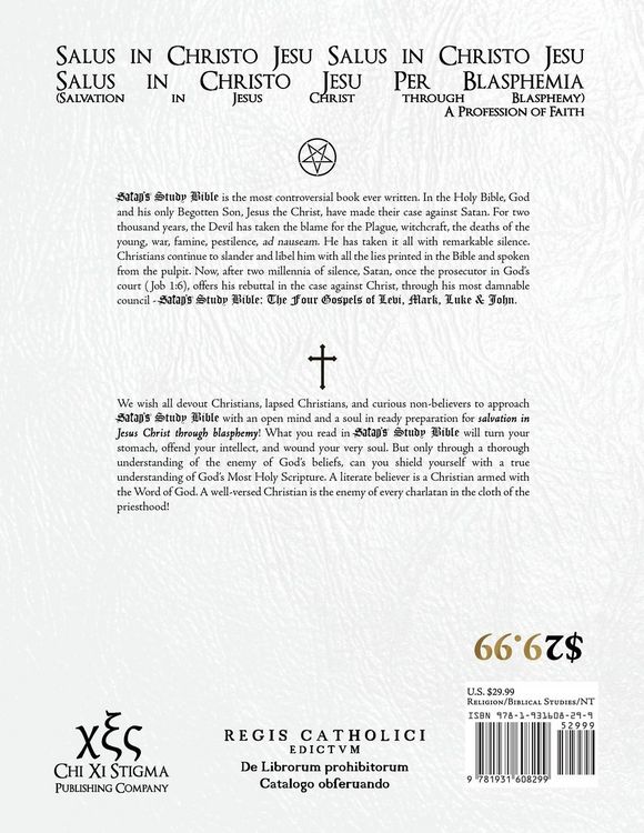 Produktbild: Satan's Study Bible