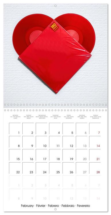 Produktbild: Vinyl in focus (Wall Calendar 2027 12 &times; 12 Inch) CALVENDO 12 Month Wall Calendar