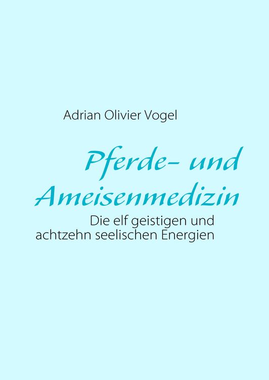Produktbild: Pferde- und Ameisenmedizin