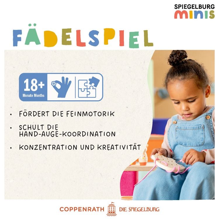 Produktbild: F&auml;delspiel Pferd Kuh Schwein Schaf / Spiegelburg minis