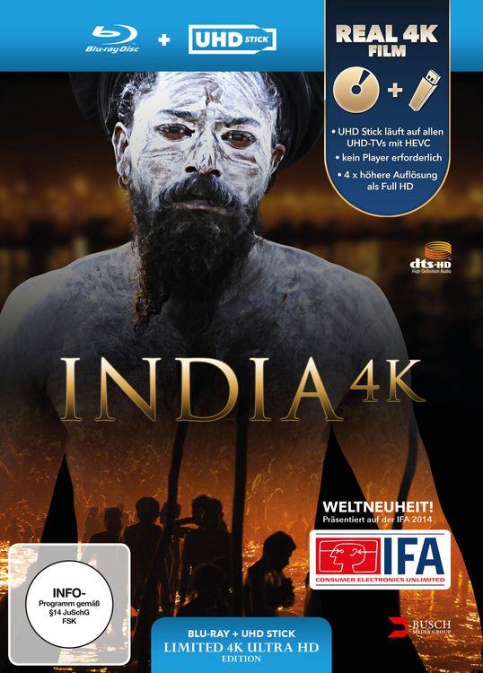 Produktbild: Fascinating India [LE] (+ UHD Stick in Real 4K)